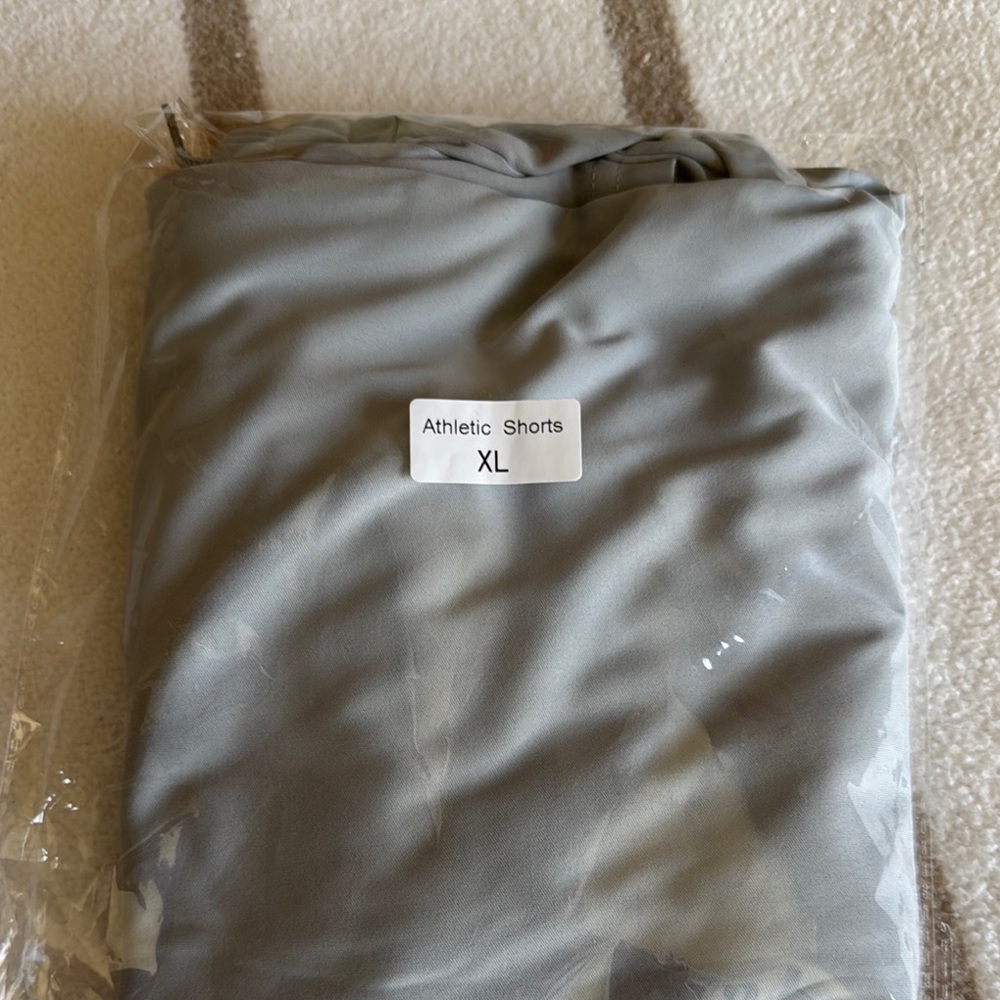 Gray Athletic Shorts XL